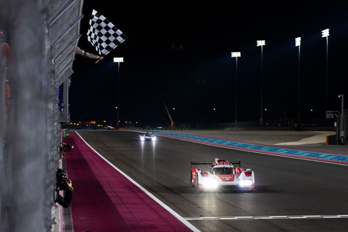 WEC Hypercar podium lockout for Porsche in the Qatar 1812km