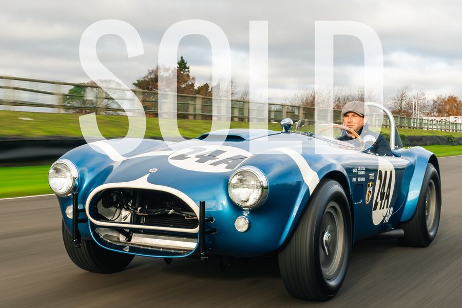 1963 Shelby 289 Cobra sold by Fiskens