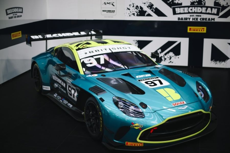 New Aston Martin Vantage GT3 to make British competition debut