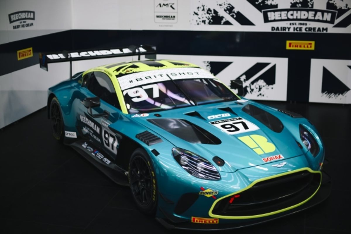 New Aston Martin Vantage GT3 to make British competition debut