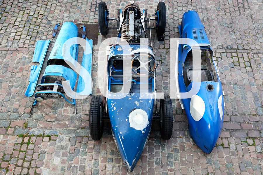 Bugatti Type 35 B and Sunbeam GP sold by Fiskens