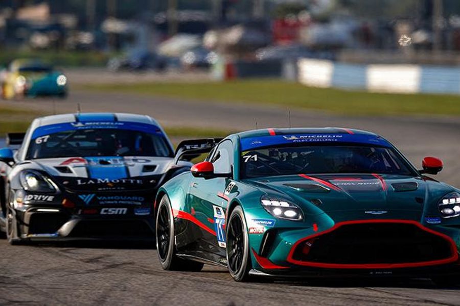 New Vantage Aston Martin GT4 makes history with maiden victory at Sebring