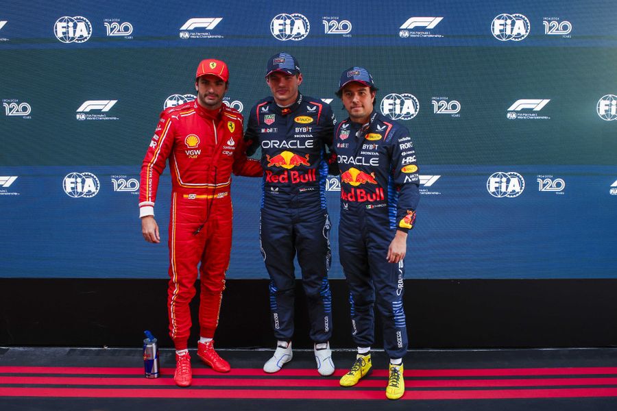 Verstappen takes Australian Grand Prix pole ahead of Sainz & Perez
