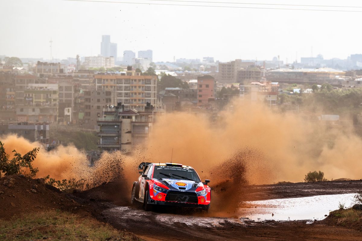 Thierry Neuville wins opening stage of Safari Rally Kenya