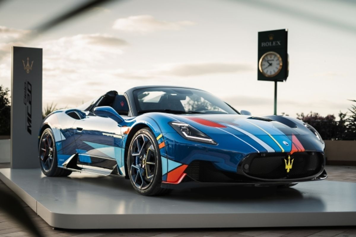 Maserati takes to the courts at the Rolex Monte-Carlo Masters 2024