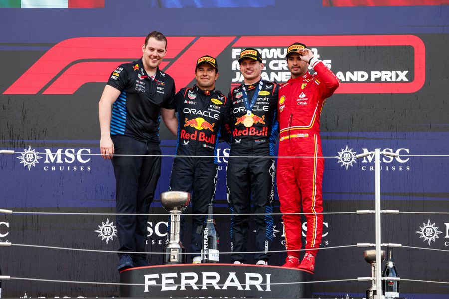 Verstappen leads dominant Red Bull 1-2 with Japanese Grand Prix  win