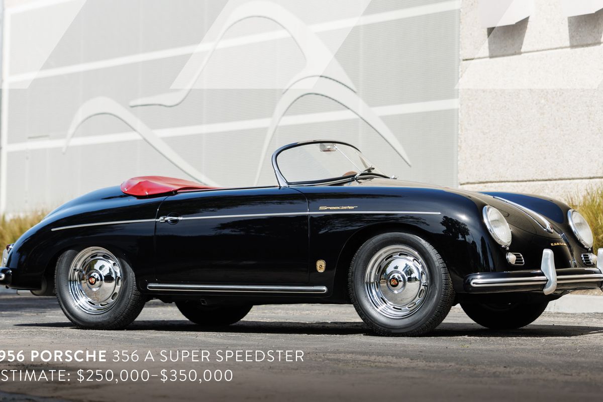 1956 Porsche 356 A Super Speedster @ Goodings Mullin Collection auction