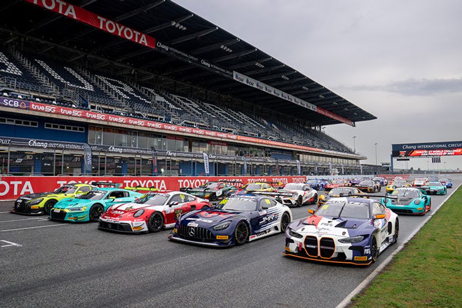 Capacity grid for Fanatec GT World Challenge Asia season opener