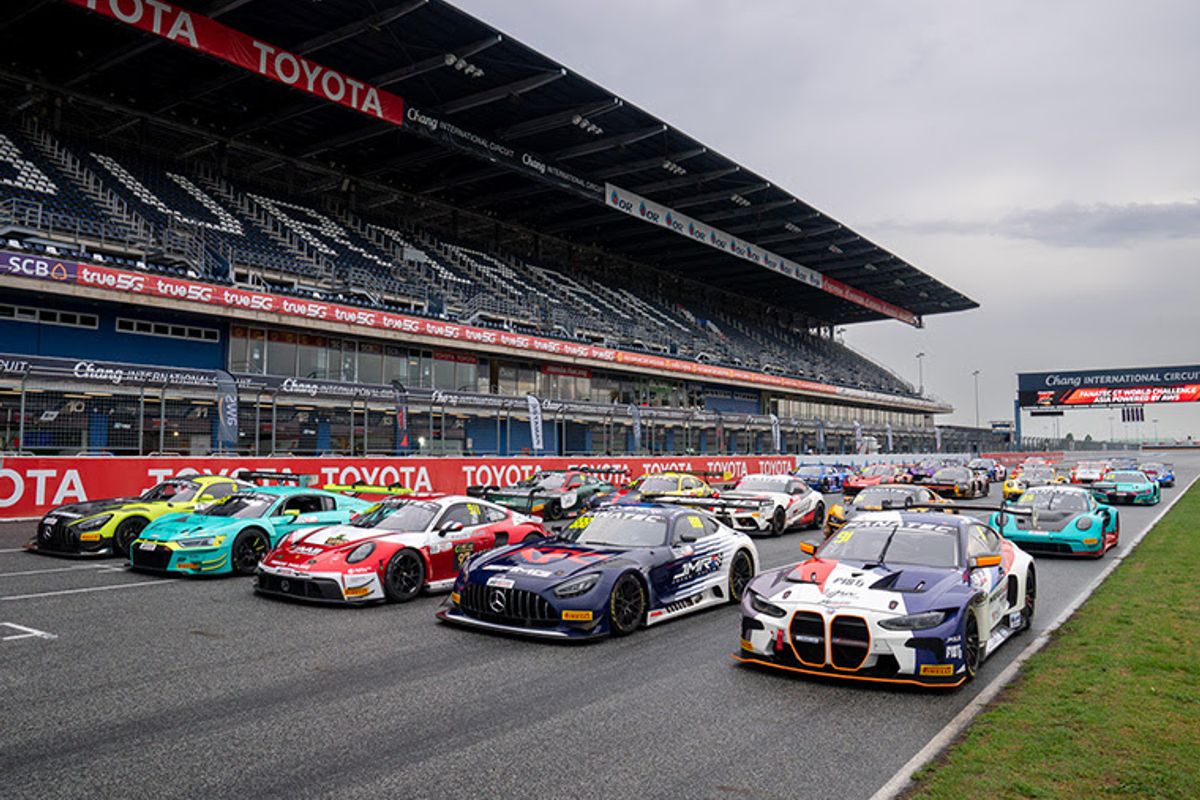 Capacity grid for Fanatec GT World Challenge Asia season opener