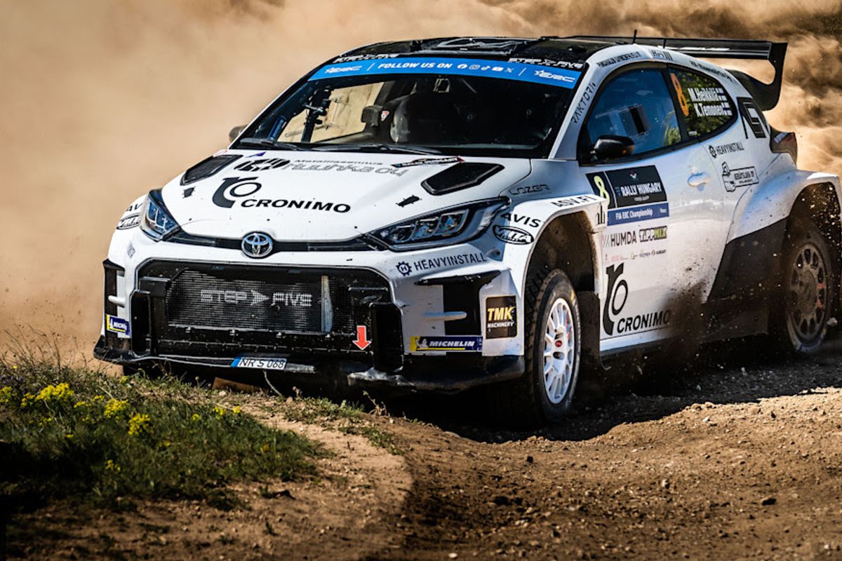 European Rally Championship: Heikkilä takes late Saturday lead in Hungary