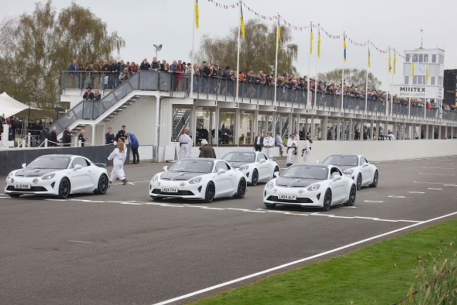 Alpine opens the action at the 81st Goodwood Members Meeting