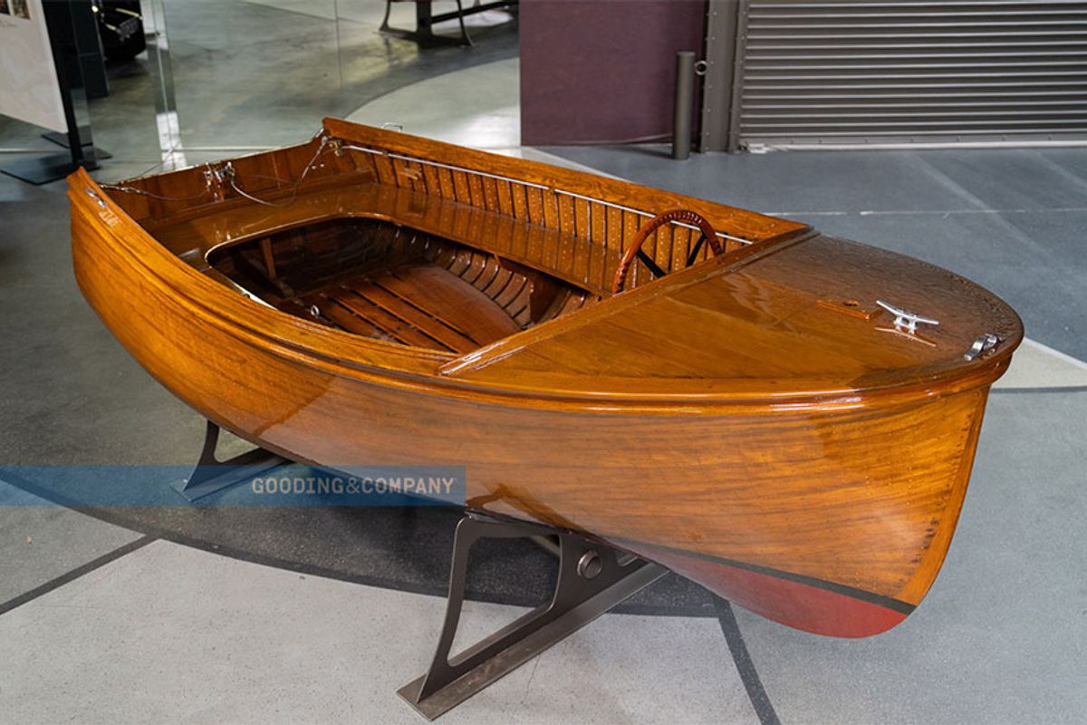 Rare Ettore Bugatti-Designed You-You Boat @ Goodings