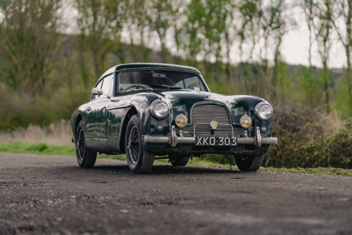 Aston Martin DB2/4 restoration project @ Hampson’s 12 May sale