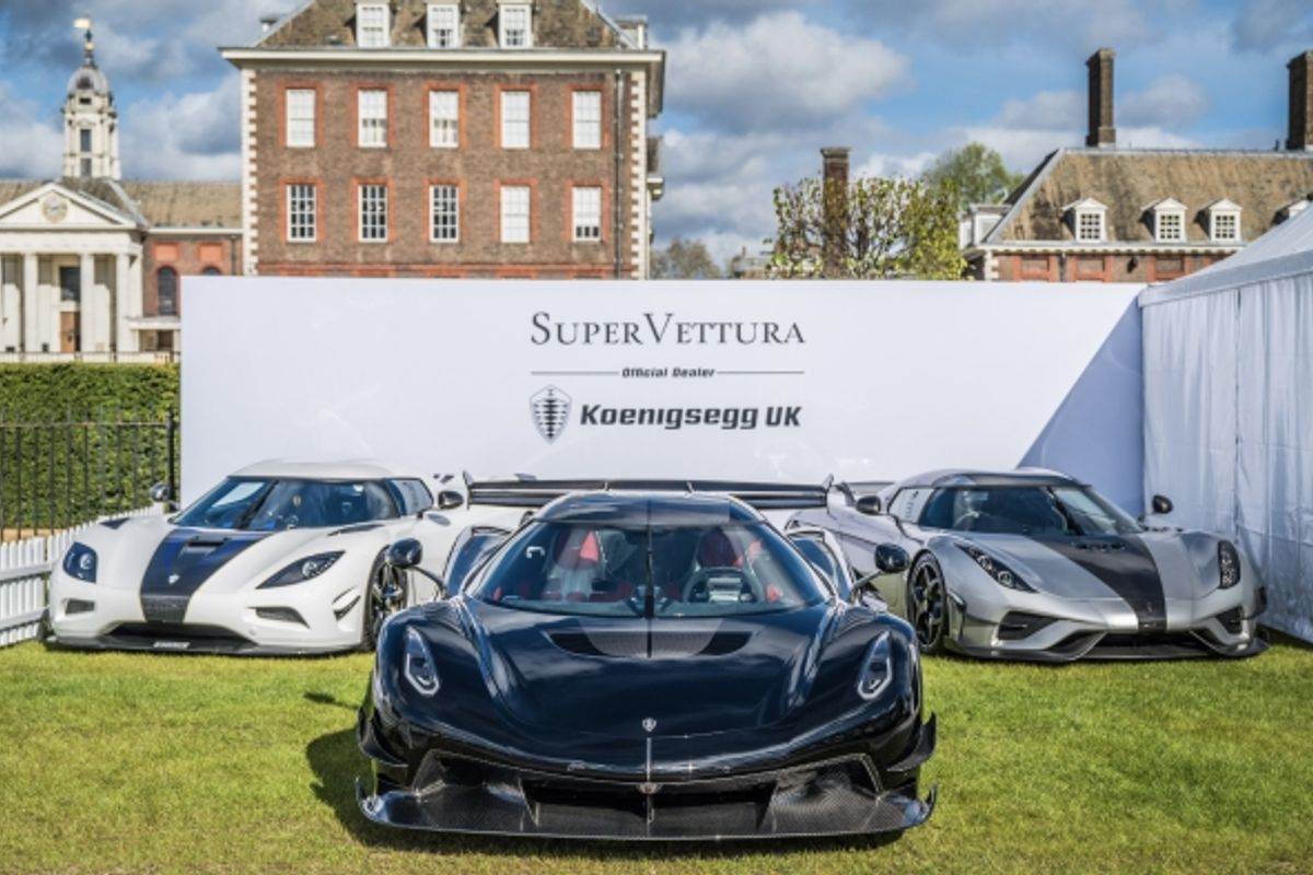 Sensational supercars get Salon Privé London off to a flying start