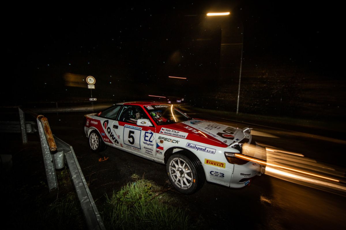 Vojtĕch Štajf wins EHR Championship with Historic Vltava Rallye victory