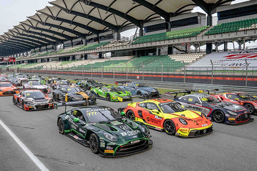 GT World Challenge battle racing across four continents