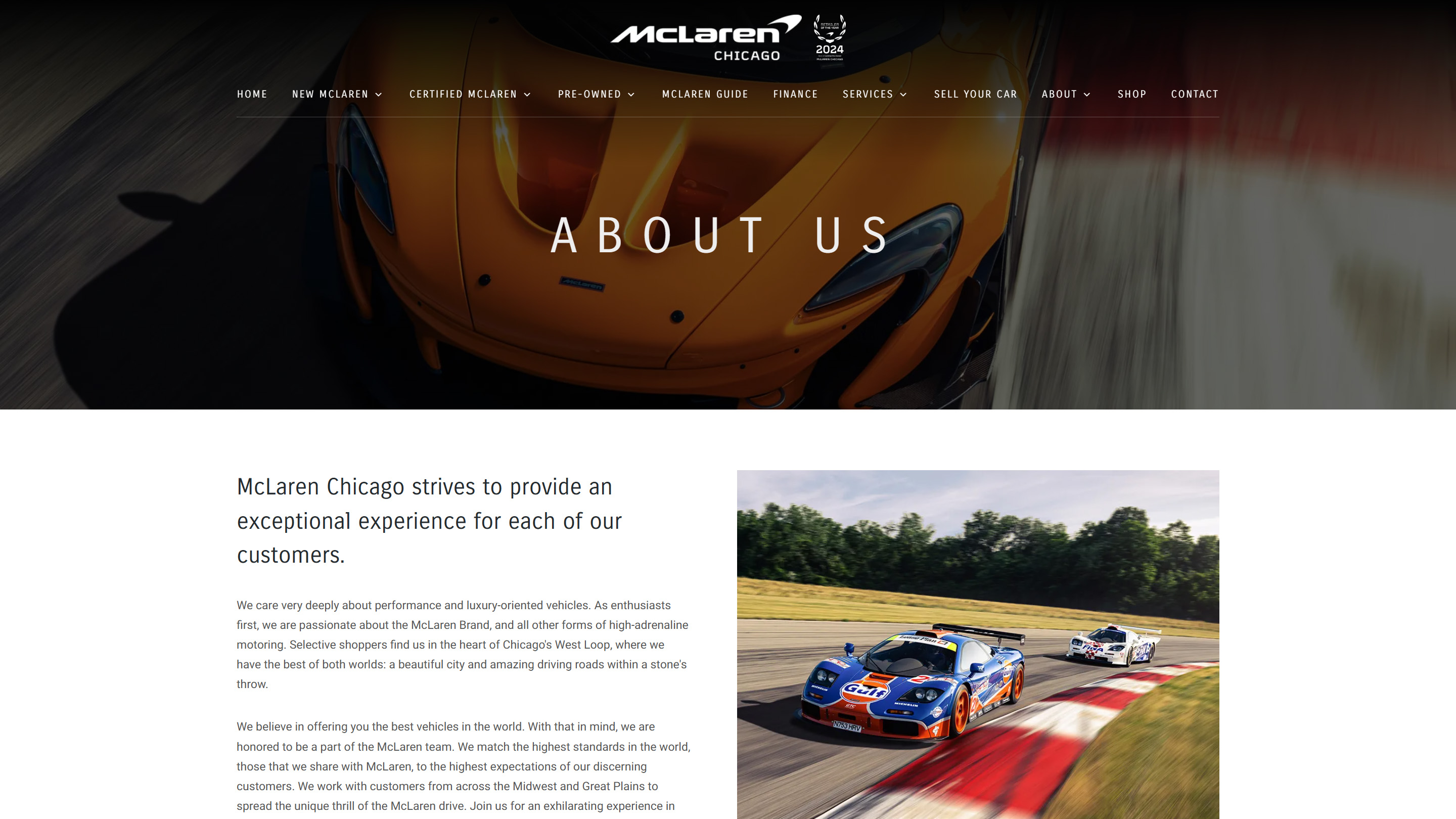McLaren Chicago