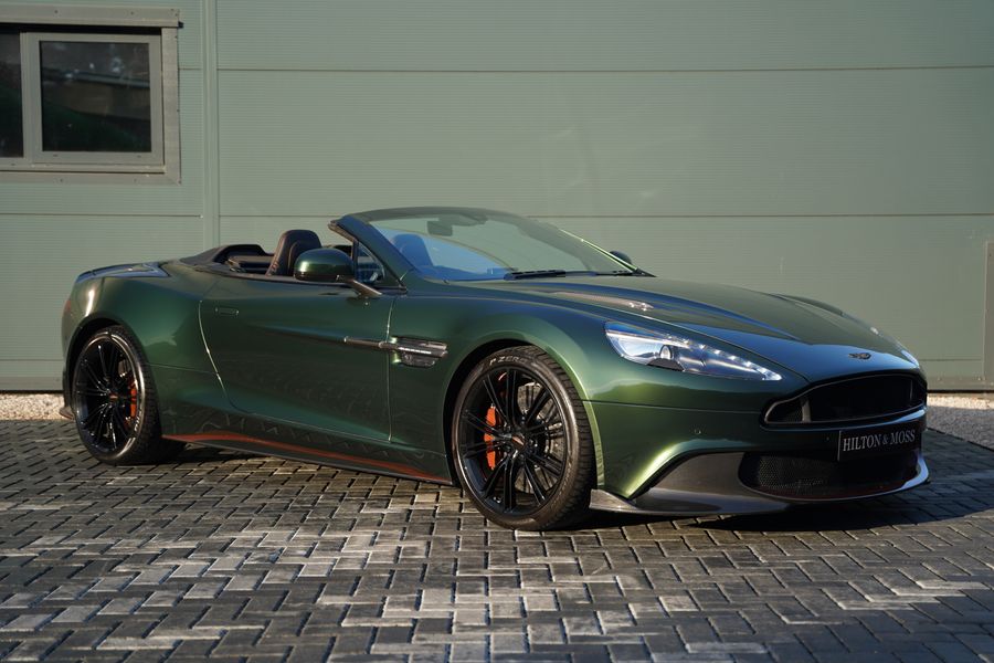 2018 Aston Martin Vanquish S Volante Ultimate car for sale on website designed and built by racecar