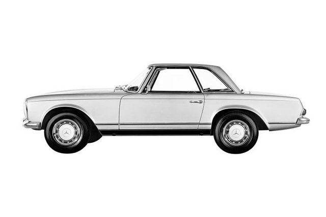 1968 Mercedes-Benz 280 SL Pagoda ZF 5 Speed Manual