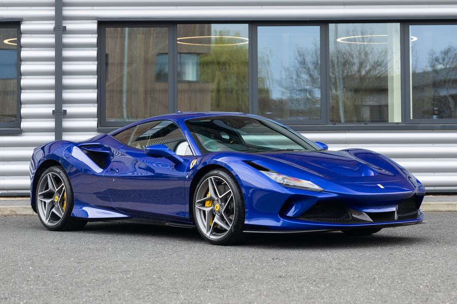 2022 Ferrari F8 Tributo car for sale on website designed and built by racecar